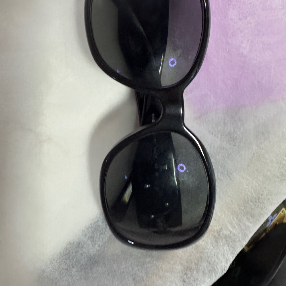 CHANEL Black white Camelia flowers Sunglasses RX for prescription - Picture 10 of 14